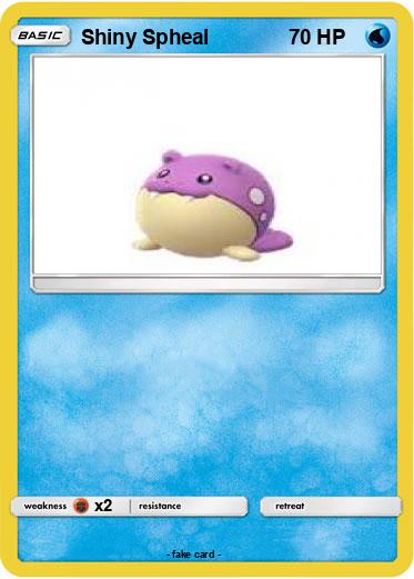 Pokemon Shiny Spheal
