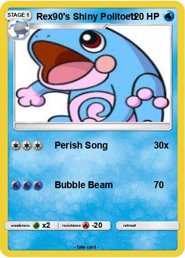 Pokemon Rex90's Shiny Politoed