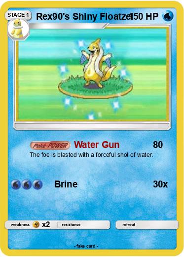 Pokemon Rex90's Shiny Floatzel