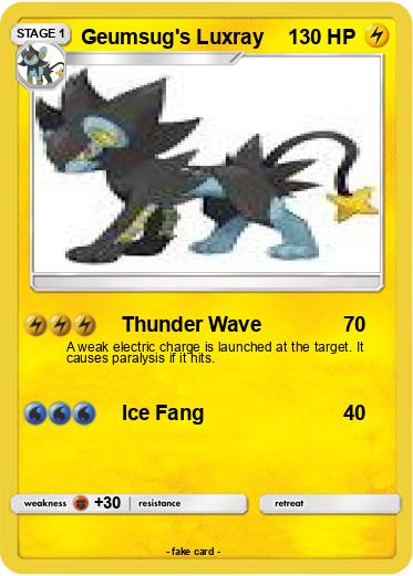 Pokemon Geumsug's Luxray