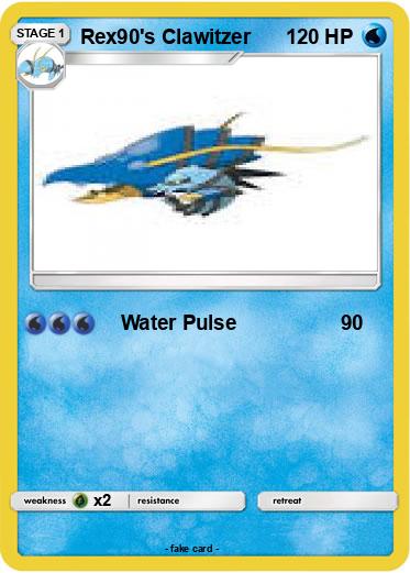 Pokemon Rex90's Clawitzer