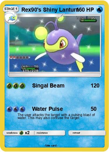 Pokemon Rex90's Shiny Lanturn