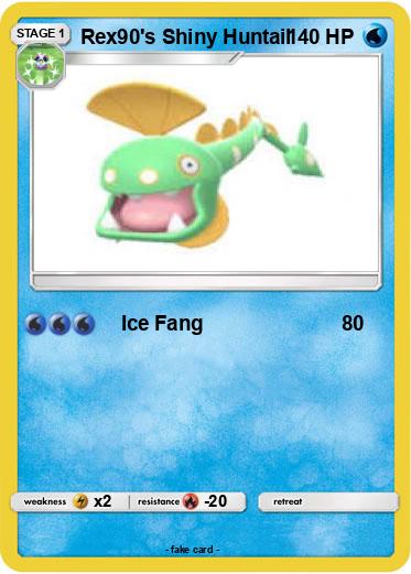 Pokemon Rex90's Shiny Huntail