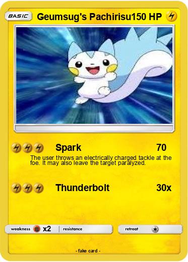 Pokemon Geumsug's Pachirisu
