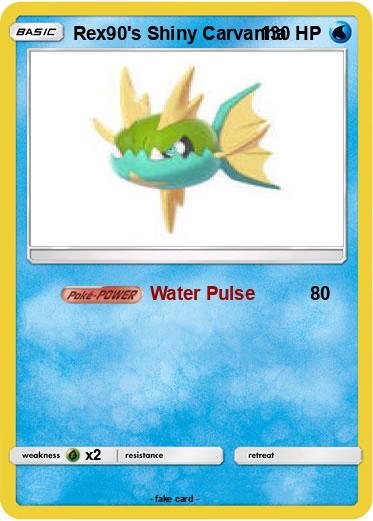 Pokemon Rex90's Shiny Carvanha