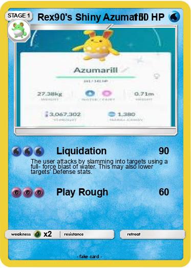 Pokemon Rex90's Shiny Azumarill