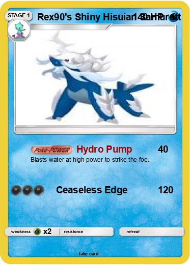 Pokemon Rex90's Shiny Hisuian Samurott