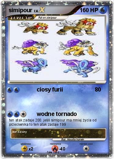 Pokemon simipour