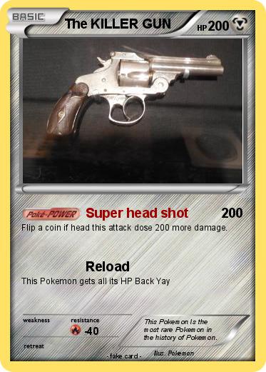 Pokemon The KILLER GUN