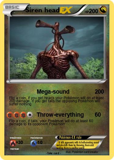 Pokemon Siren head