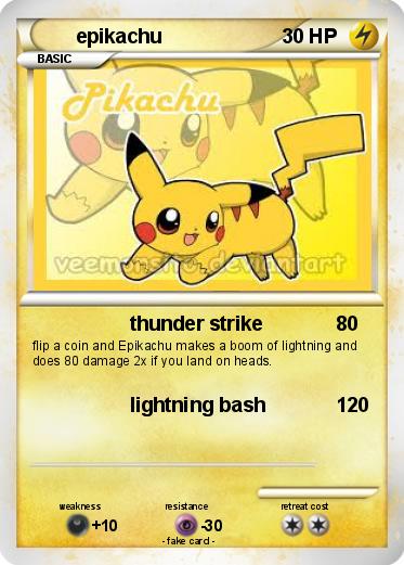 Pokemon epikachu