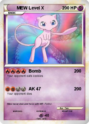 Pokemon MEW Level X