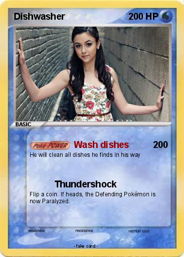 Pokemon Dishwasher