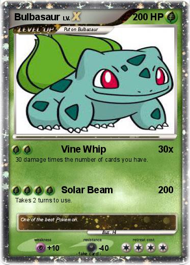 Pokemon Bulbasaur