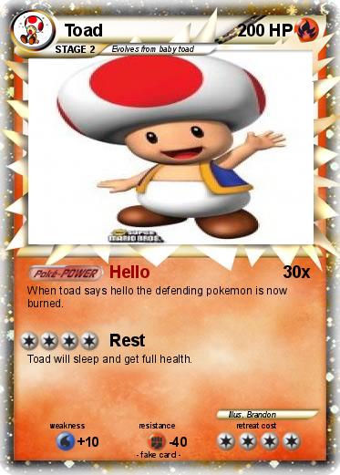 Pokemon Toad