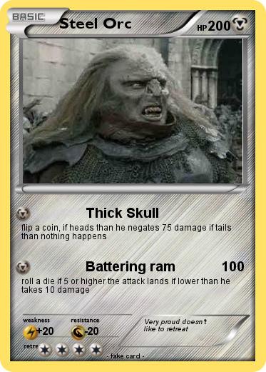 Pokemon Steel Orc