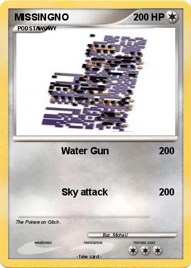 Pokemon MISSINGNO