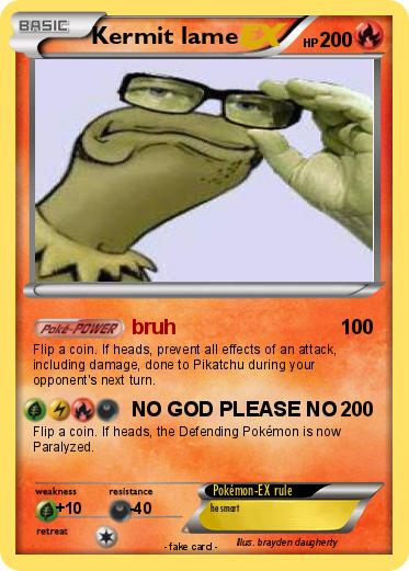 Pokemon Kermit lame