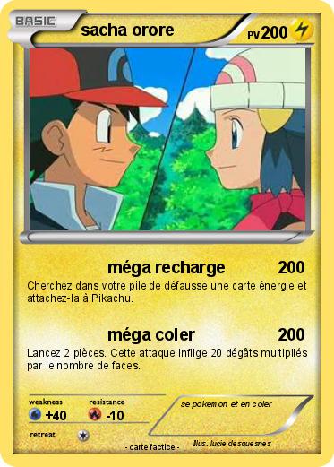 Pokemon sacha orore