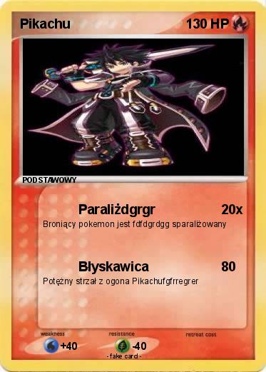 Pokemon Pikachu