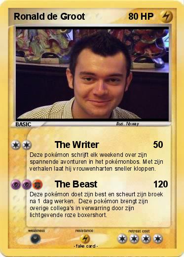 Pokemon Ronald de Groot