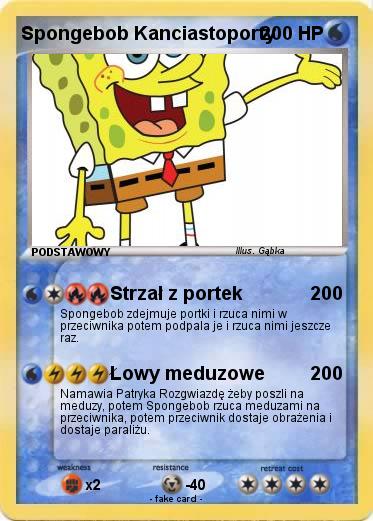 Pokemon Spongebob Kanciastoporty