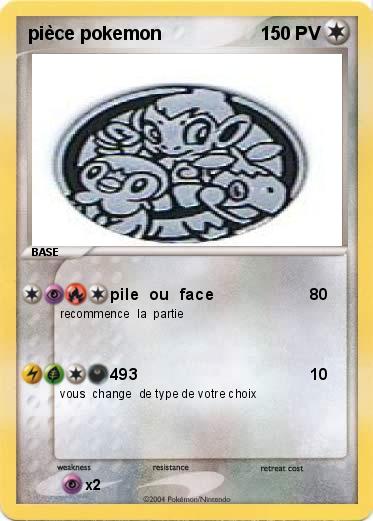 Pokemon pièce pokemon