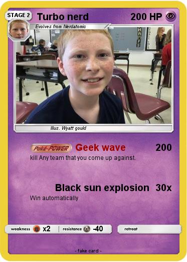 Pokemon Turbo nerd