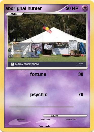 Pokemon aborignal hunter