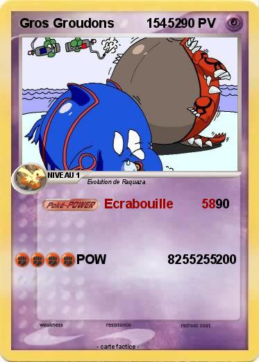 Pokemon Gros Groudons         15452