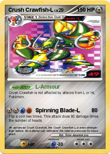Pokemon Crush Crawfish-L