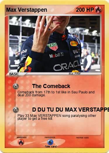 Pokemon Max Verstappen