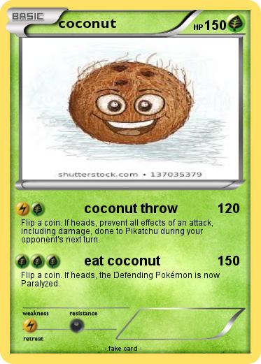 Pokemon coconut
