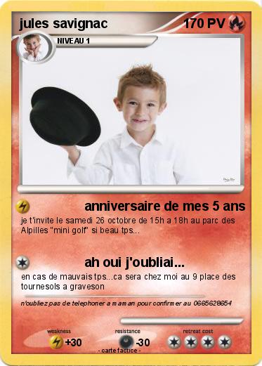 Pokemon jules savignac