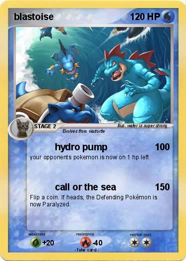 Pokemon blastoise