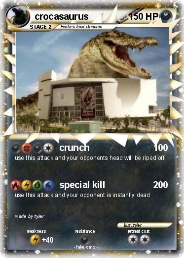 Pokemon crocasaurus