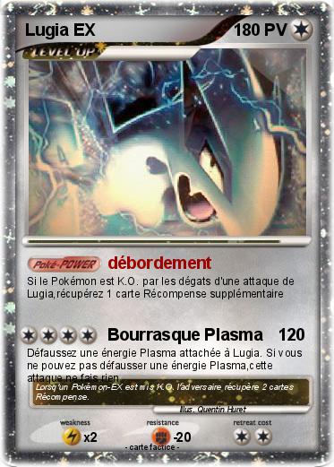 Pokemon Lugia EX                                                      .
