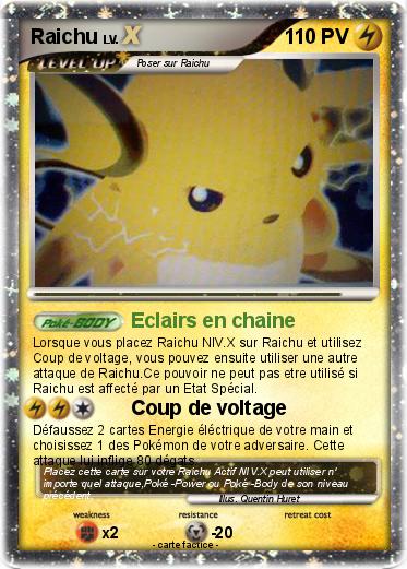 Pokemon Raichu