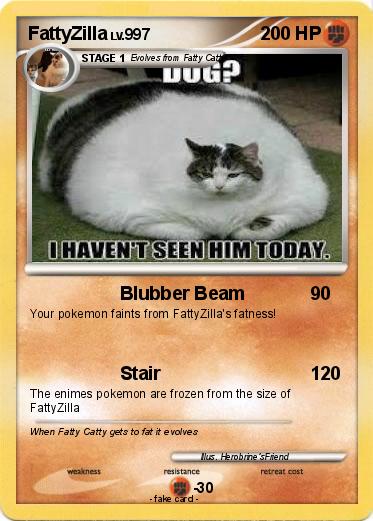 Pokemon FattyZilla