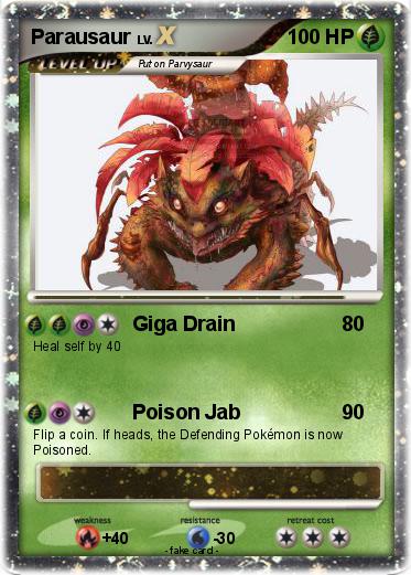 Pokemon Parausaur