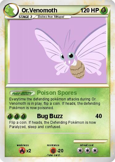 Pokemon Or.Venomoth