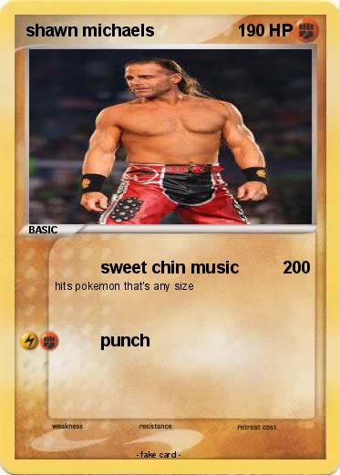 Pokemon shawn michaels