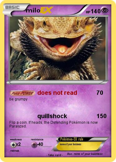 Pokemon milo
