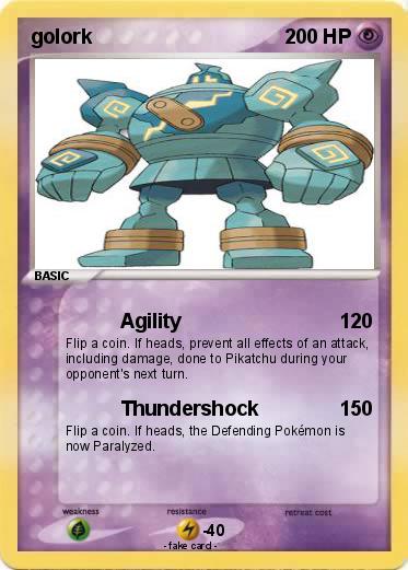 Pokemon golork