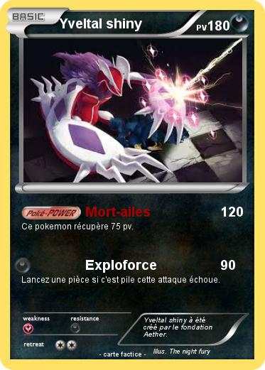 Pokemon Yveltal shiny