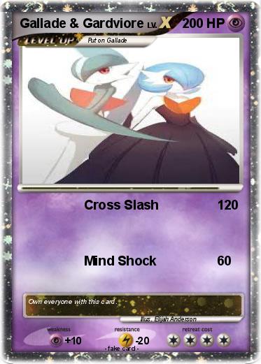 Pokemon Gallade & Gardviore