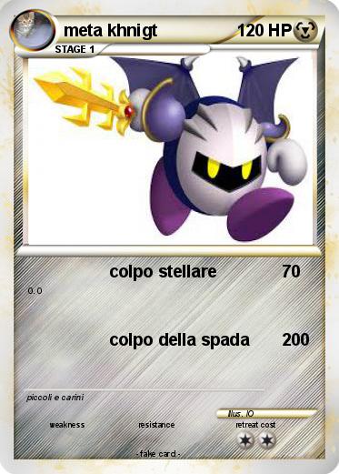 Pokemon meta khnigt