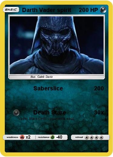 Pokemon Darth Vader spirit