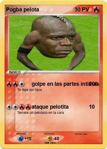 Pokemon Pogba pelota