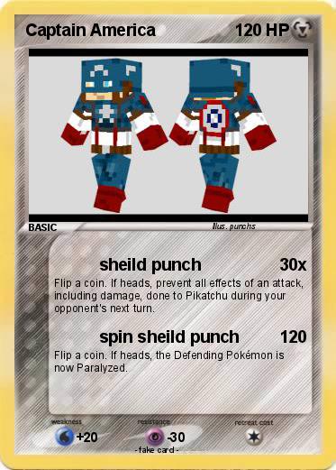 Pokemon Captain America
